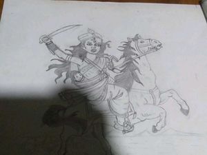 &#34;Rising Spirit of Valor&#34;pencil Art 🎨