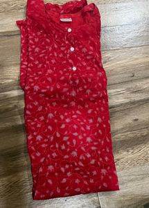 Pure Batiq Cotton Nighty ( Free Size Till 2XL)