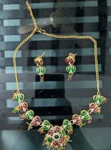 Necklace And Earrings Set