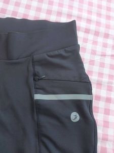 Black Sporty Yoga Pants