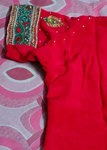 Punjabi kurti with salwar