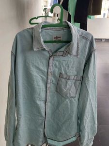Roadster Washed Denim Button-Down
