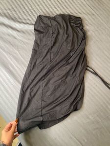 cutout side slit skirt