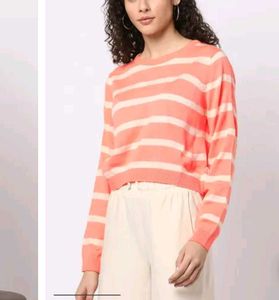 Striped Pullover Sweater