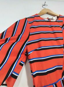 Koovs Orange Dress ( Women)