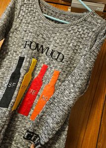 Women Knitted Full Sleeves Sweater