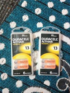 Duracell Activair Hearing Aid 6 Batteries Per Pack