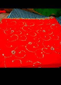 New Saree With Blouse