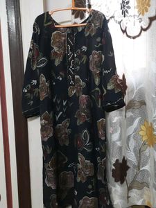 Floral Print Tunic Top