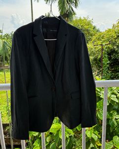 Navy blue Zara Basic Blazer