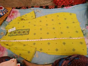 Kurta New Yellow