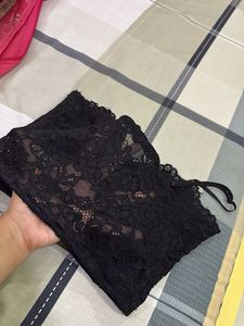 ✨ Zara Black Lacey Corset Top ✨