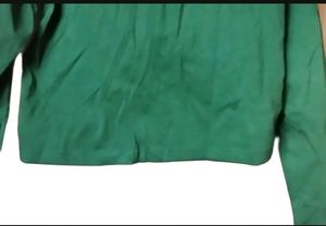 Green Vneck Women&#39;s Tshirt