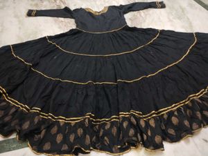 Elegant Black Ethnic Dress