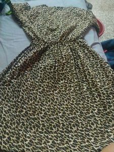 Cheeta Print Dress