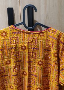 Orange Traditional Kurti