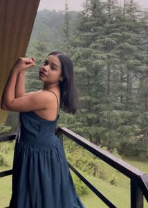 Cute Navy Blue Sundress
