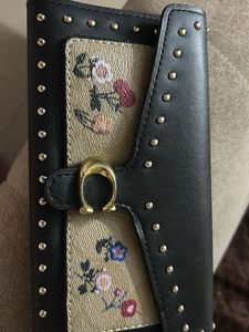 Coach Floral Wallet