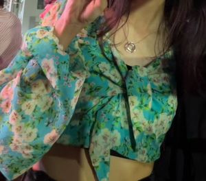 Floral Print crop top