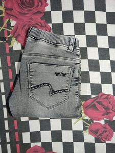 Nice And Comfortable Grey Jeans. Attractive