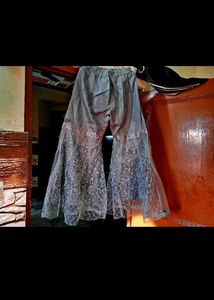 festive corset kurta sharara set