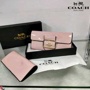 COACH 3 FOLD WALLET WITH BRAND BOX