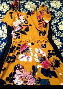 Floral Print Mini Dress