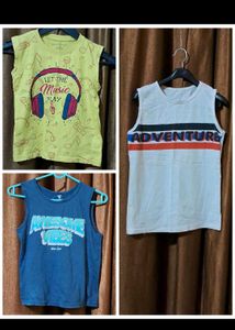 Combo Of 6 , 5 Tshirt N A Shirt  For 7 To 8 Year
