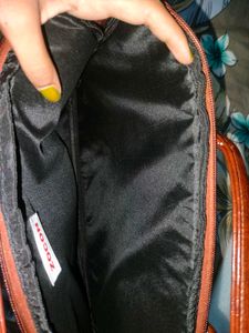 Brown Leather Laptop Bag