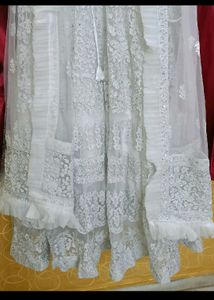 Designer Heavy Bridal Gown For Wedding Or Festival