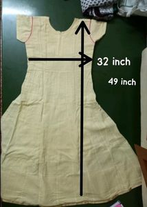 Attractive Flowers Work Anarkali And A Line Kurti