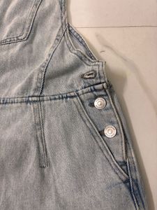 Denim Overall Short Dungaree
