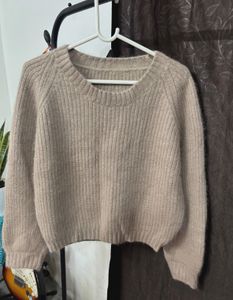 Beige Knit Sweater