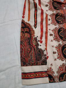 Aesthetic Print Co-ord Set Summer Friendly Fabric