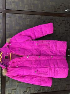 HOT PINK BUFFER JACKET FOR SHE