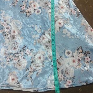 Floral Print Long Dress