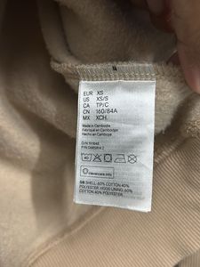 H&amp;M Beige Hoodie (Relaxed Fit - XS)