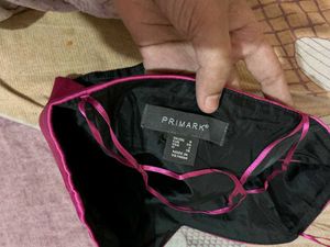 Pink corset tube Primark Bandeau Top