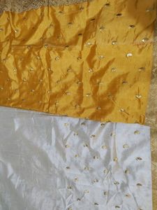 Two Colours Combination Saree