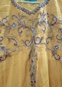 Zardozi Work Gown