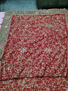 Bridal Heavy Work Lehenga Red Color With Dupatta And Blouse