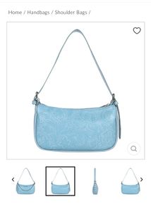 Chic Blue Shoulder Bag