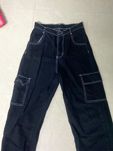 High waisted Trendy Cargos