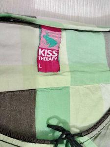 Plaid Tunic Top 🌷