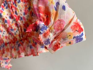 Floral Smocked Top