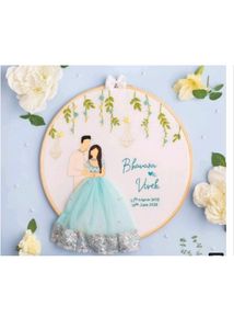 Customized Name Embroidery Hoops