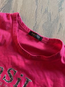 Pink Graphic T-Shirt