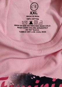 NEW Feminist Girls Pink T.Shirt
