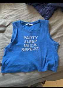 Blue Ibiza Tank Top