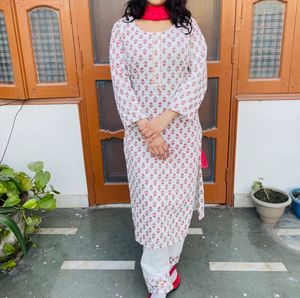 Elegant winter Kurta Set